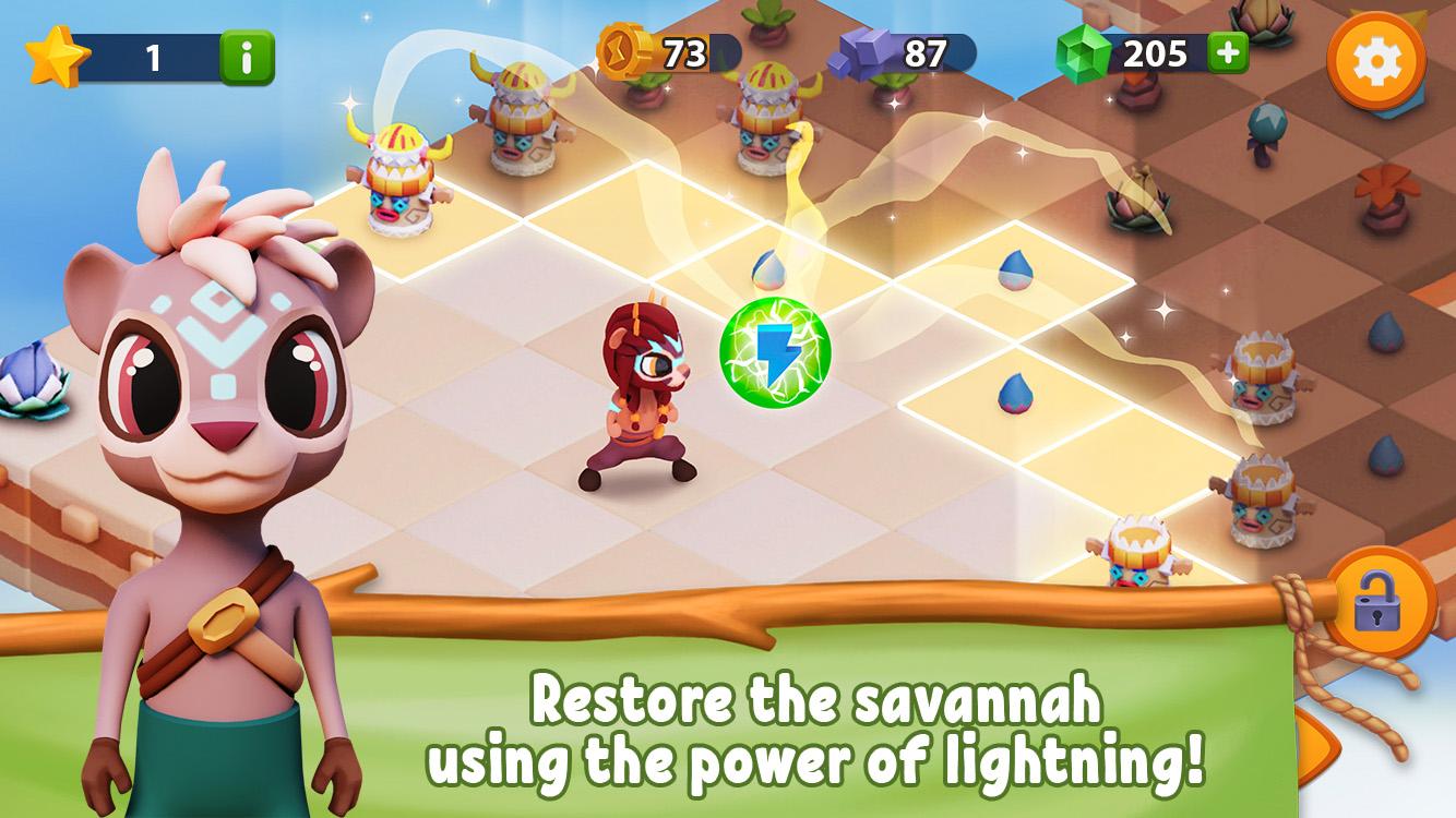 Savannah Merge(萨凡纳合并无限金币版)1.1.0最新版截图0