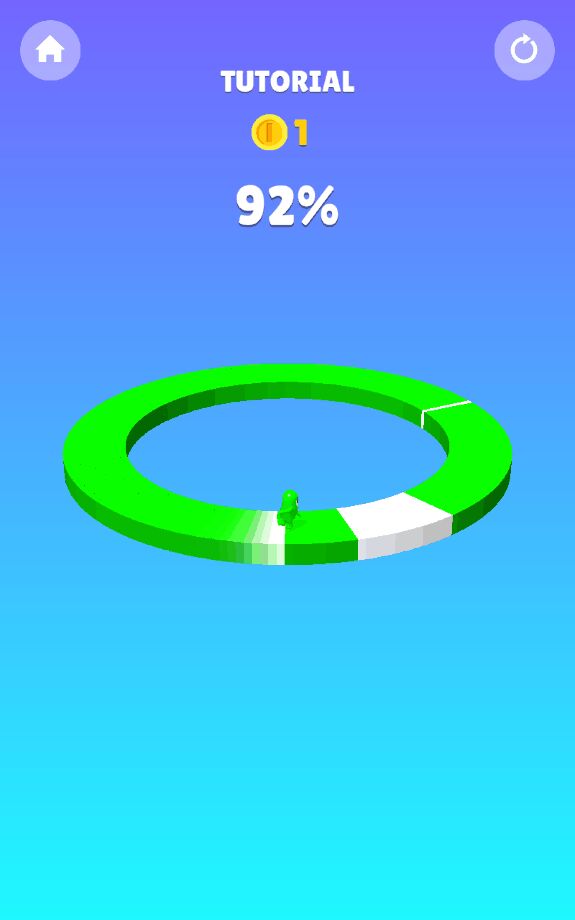 Circle Runner 360(绕圈奔跑免广告版)0.41破解版截图2