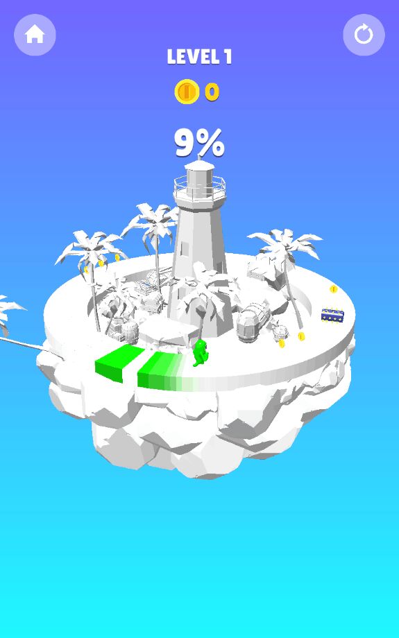 Circle Runner 360(绕圈奔跑免广告版)0.41破解版截图1