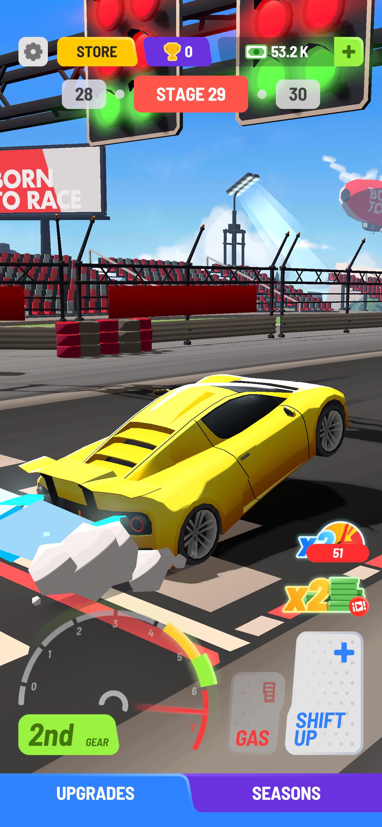 Idle Drag Racers(闲置飙车手无限钞票版)0.23破解版截图1