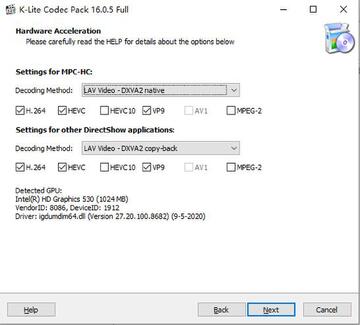 K-Lite Codec Pack(全能解码器)官方版截图4