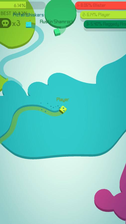 ֽƬ��ս2�ƽ�棨Paper.io 2��1.9.0���°��ͼ4