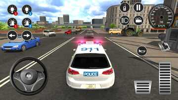 Police Simulation 2021(警车游戏模拟2021破解版)截图1