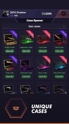 CSGO开箱模拟器无限金币版截图0