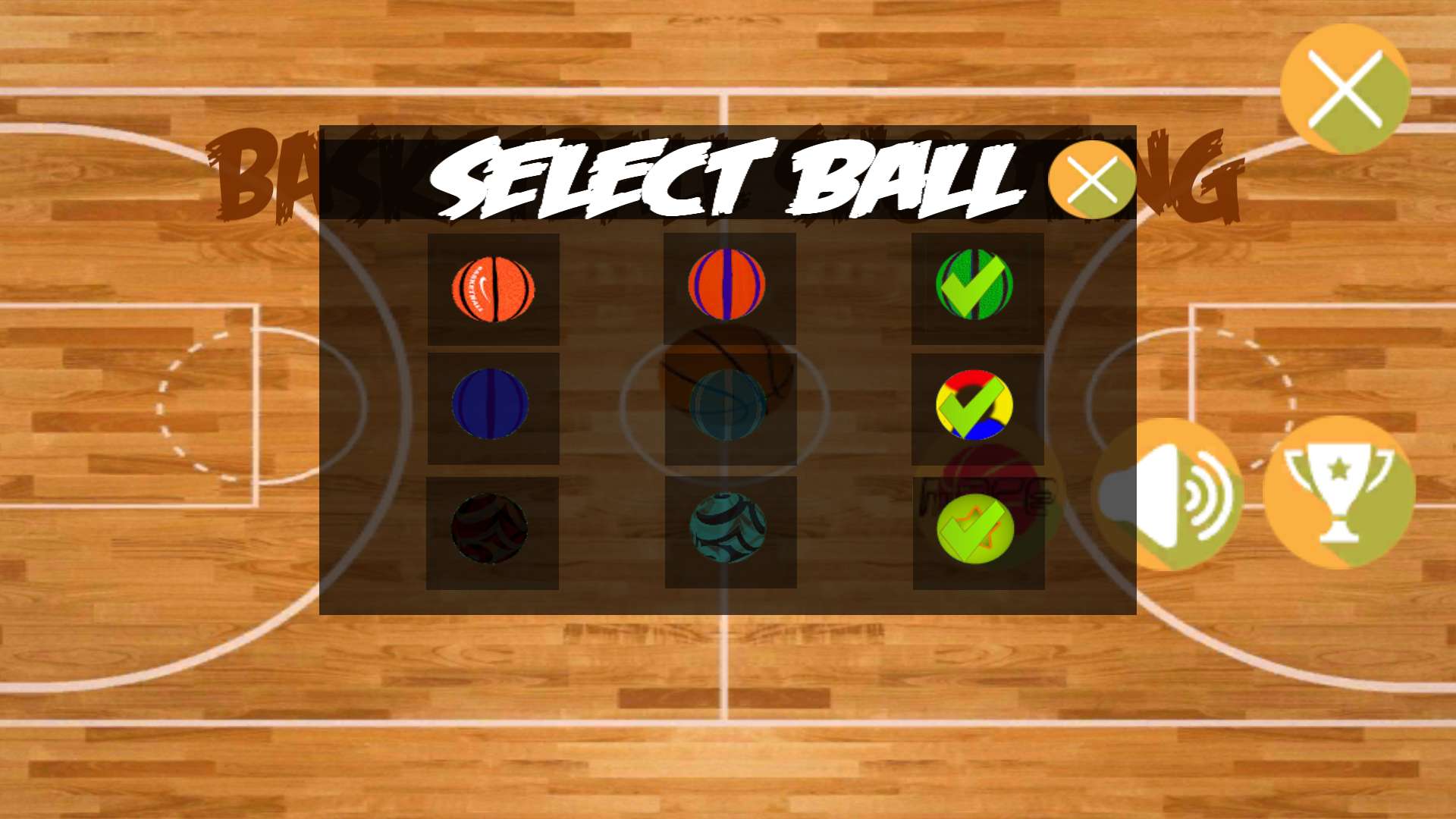 Basketball Shooting 3D(篮球上板3D无限金币版)1.4最新版截图2