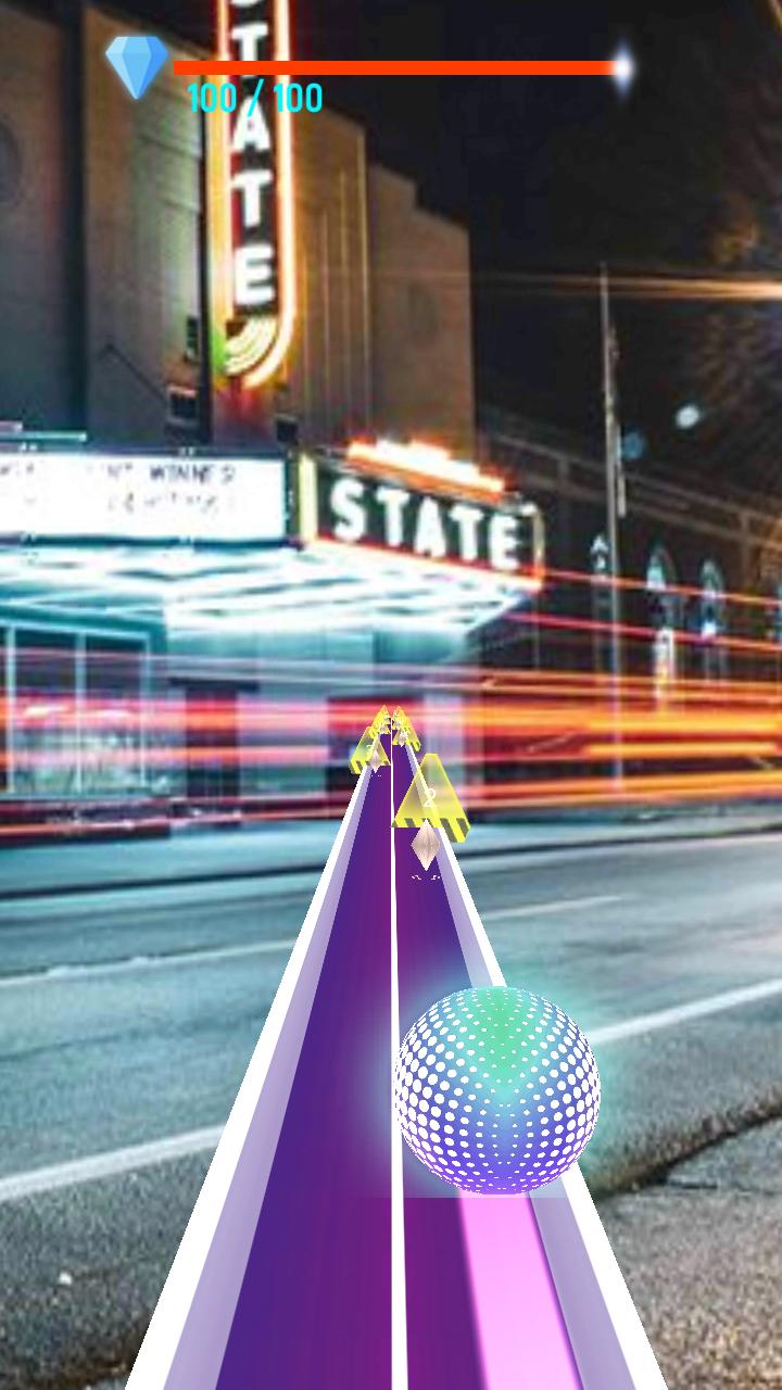 双跑道无限连击破解版(2NE1 Rush Infinity-Kpop EDM Game)1.0最新版截图2