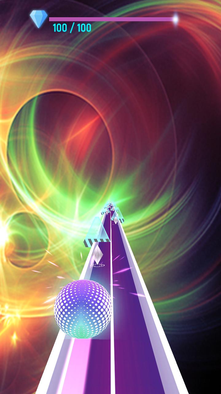 双跑道无限连击破解版(2NE1 Rush Infinity-Kpop EDM Game)1.0最新版截图1