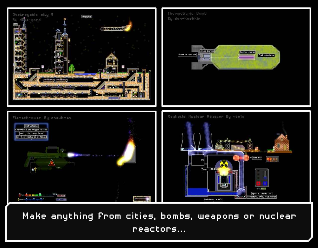 The Powder Toy(物理沙盒去广告版)1.9破解版截图0