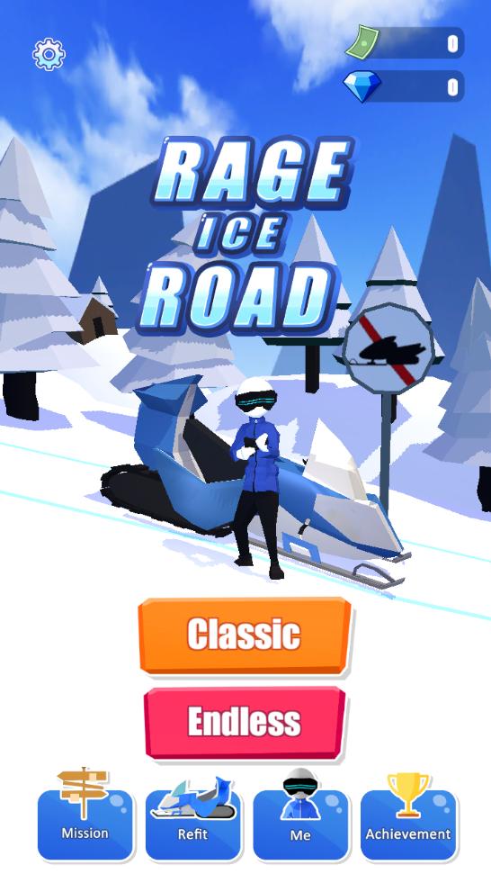 Rage Ice Road(��ŭ�ı�·3D���޽�Ұ�)1.0.5�ƽ���ͼ0