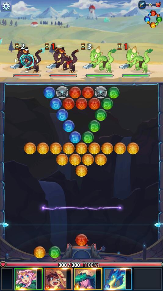 光炎联盟弹珠英雄(技能无冷却)3.1.6中文版截图0