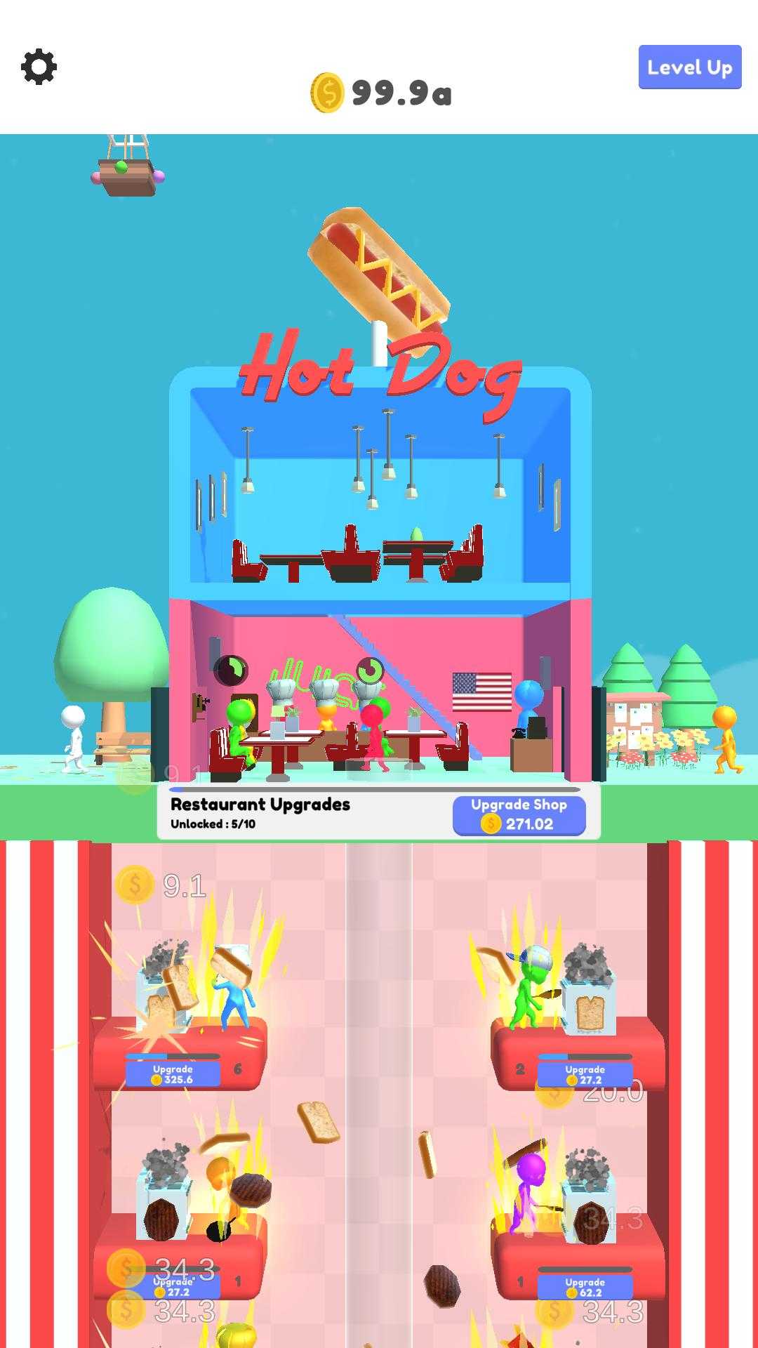 游手好闲的食客大亨破解版0.1安卓版截图1