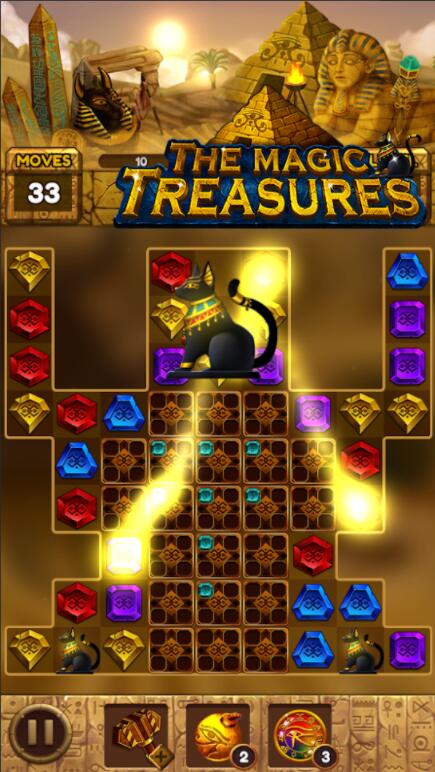 The magic treasures(魔法宝藏法老的帝国之谜手游)1.0.0安卓版截图2