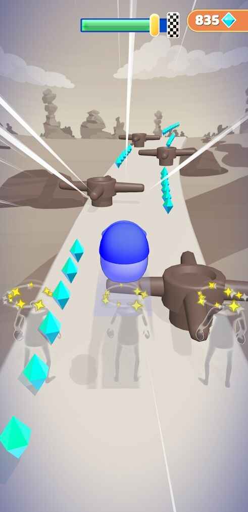 BeHeaded: Fun Dodge Run 3D(斩首无限货币版)1破解版截图2