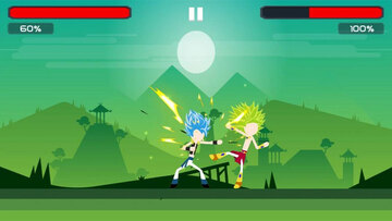 Stickman Dragon Fight(超级战士无限金钱)截图0
