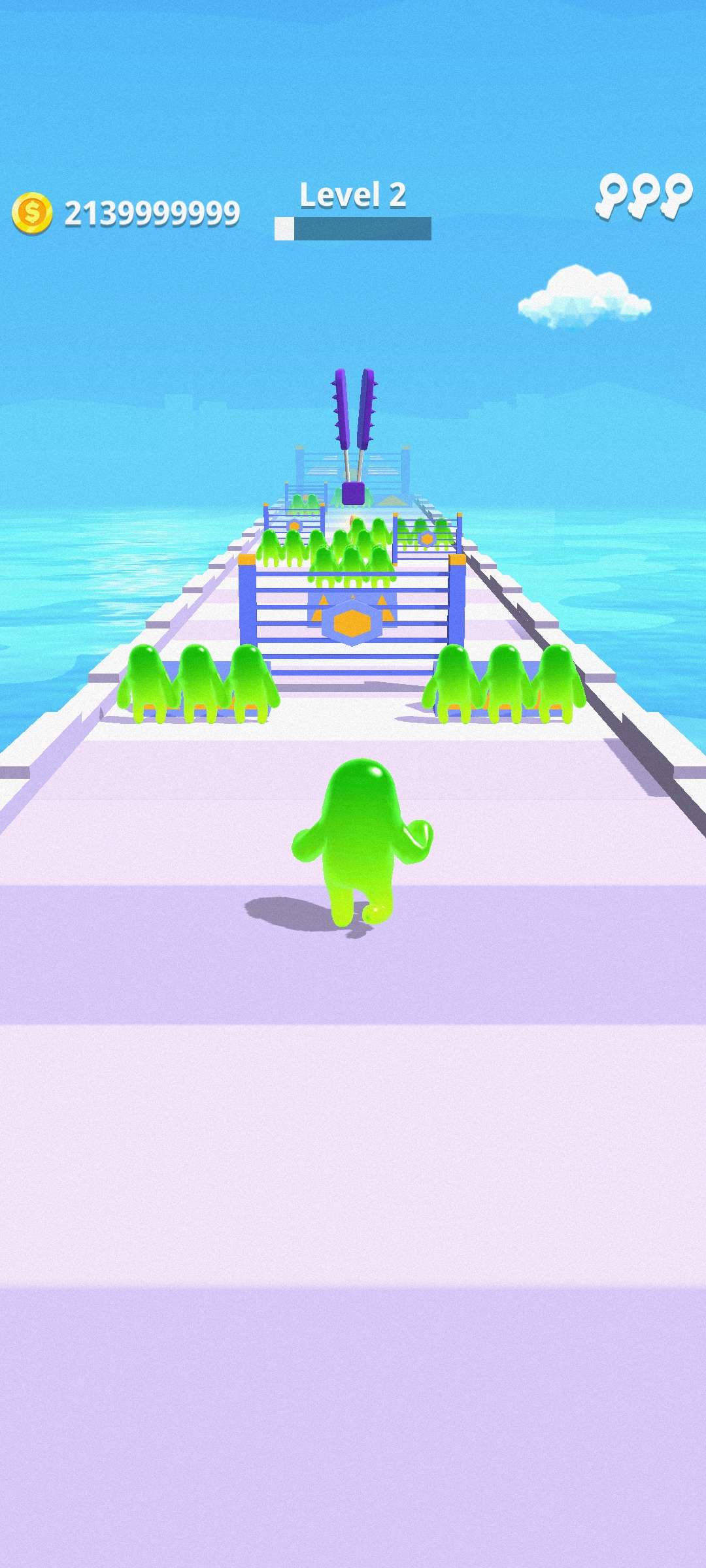 Blob Clash 3D(冲撞击3D无限金币版)1.0.2最新版截图2