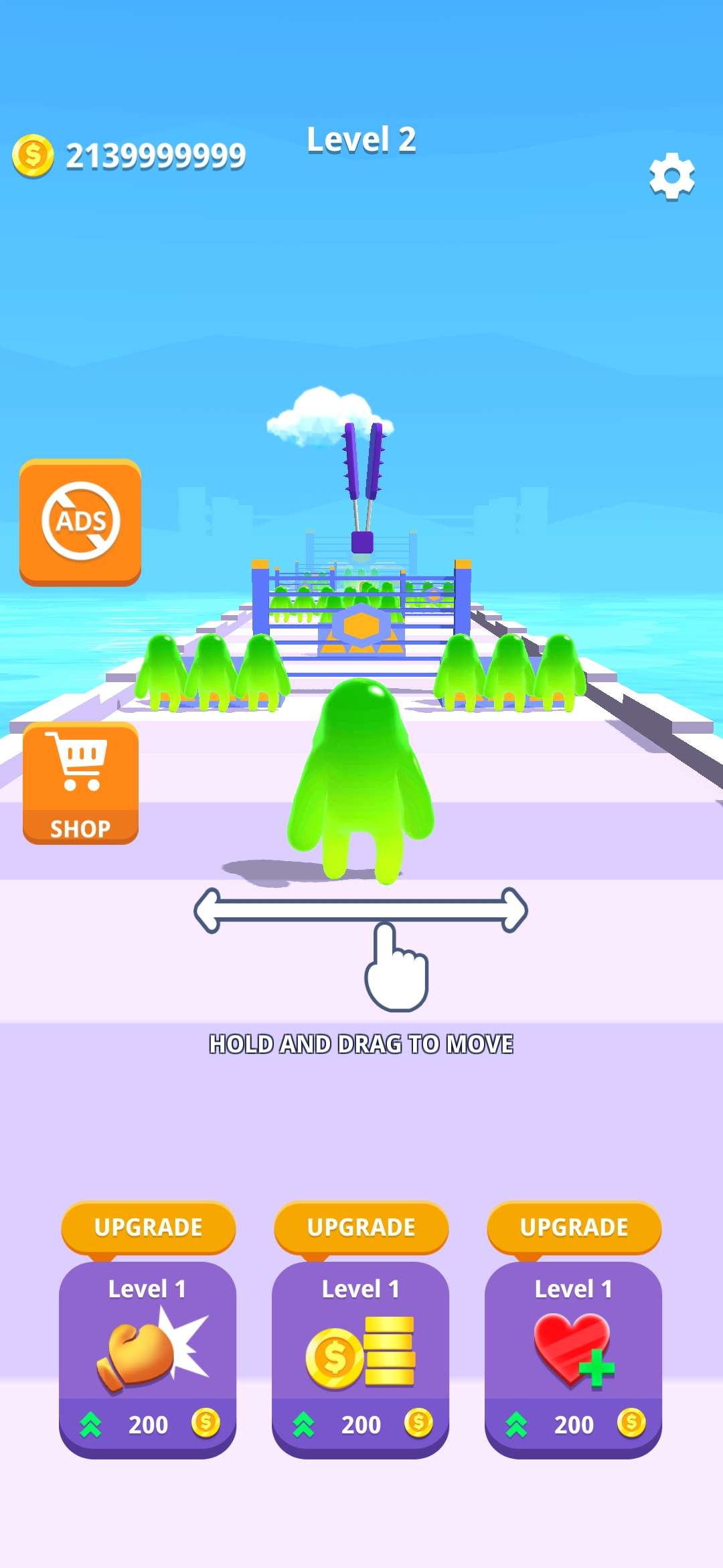 Blob Clash 3D(冲撞击3D无限金币版)1.0.2最新版截图0