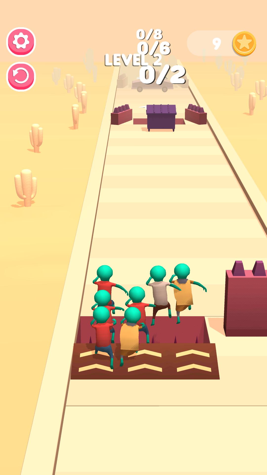 Zombie crowd(僵尸群奔跑破解版)0.4安卓版截图3