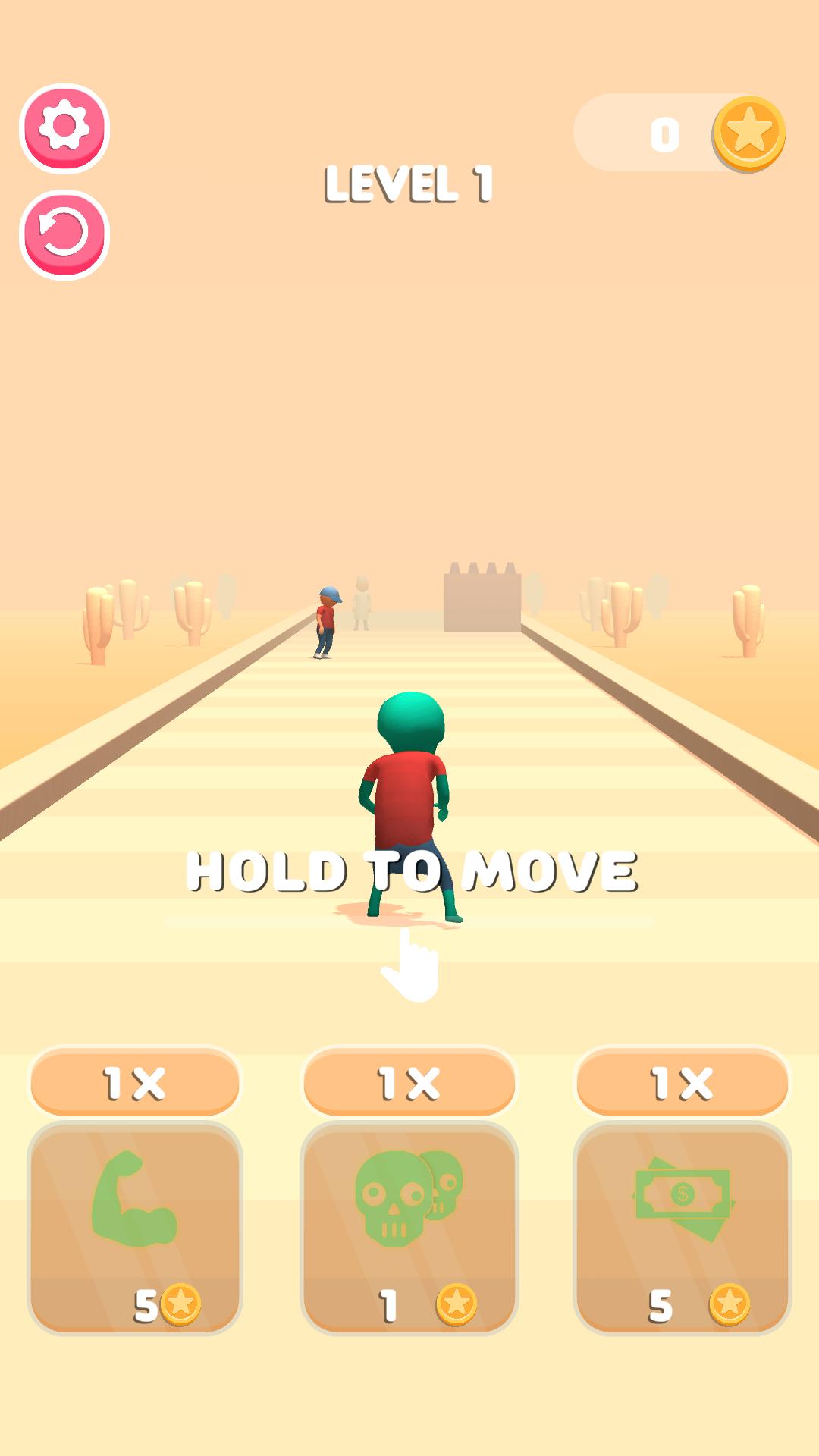 Zombie crowd(僵尸群奔跑破解版)0.4安卓版截图2