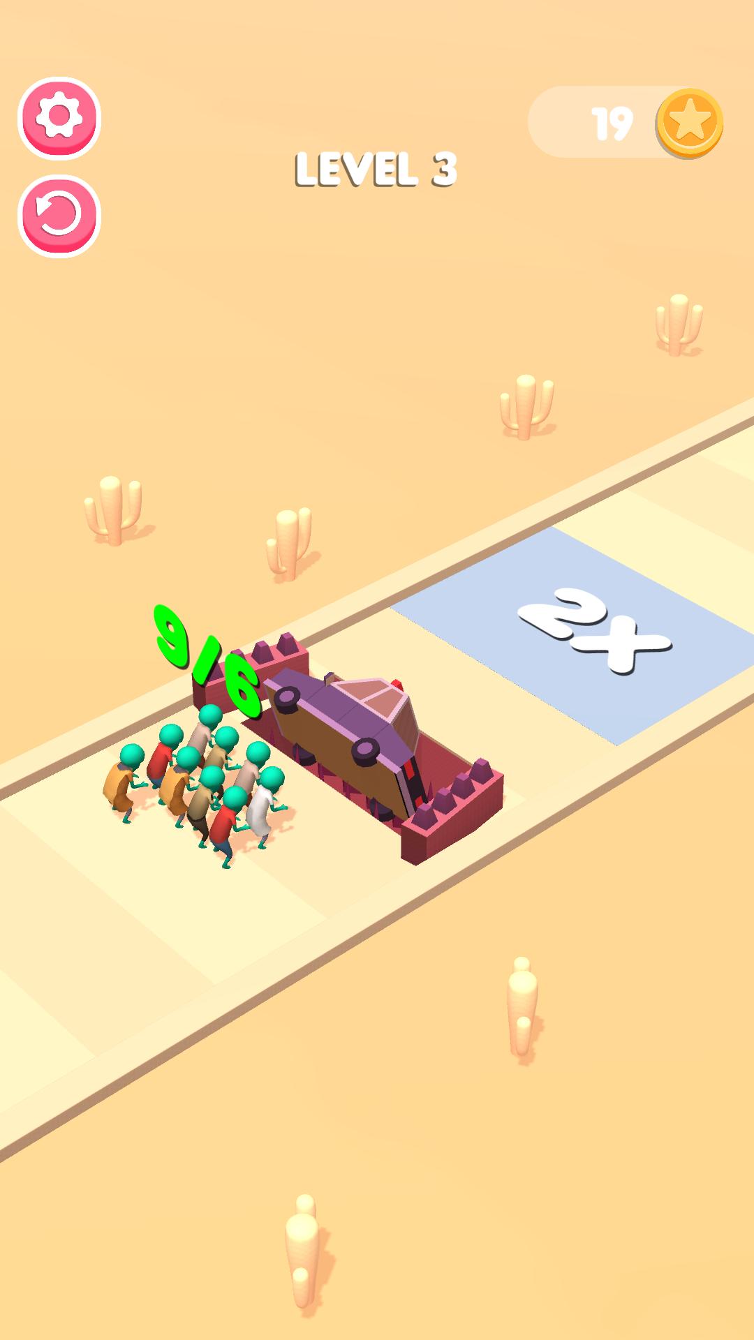 Zombie crowd(僵尸群奔跑破解版)0.4安卓版截图0