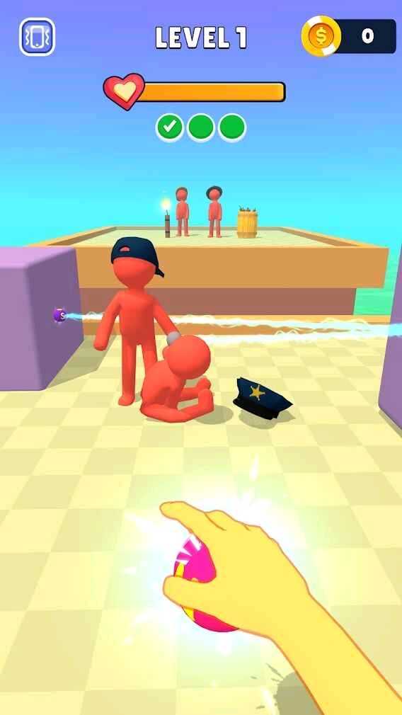 愤怒射击3D麻痹全场无限金币版0.5最新版截图2