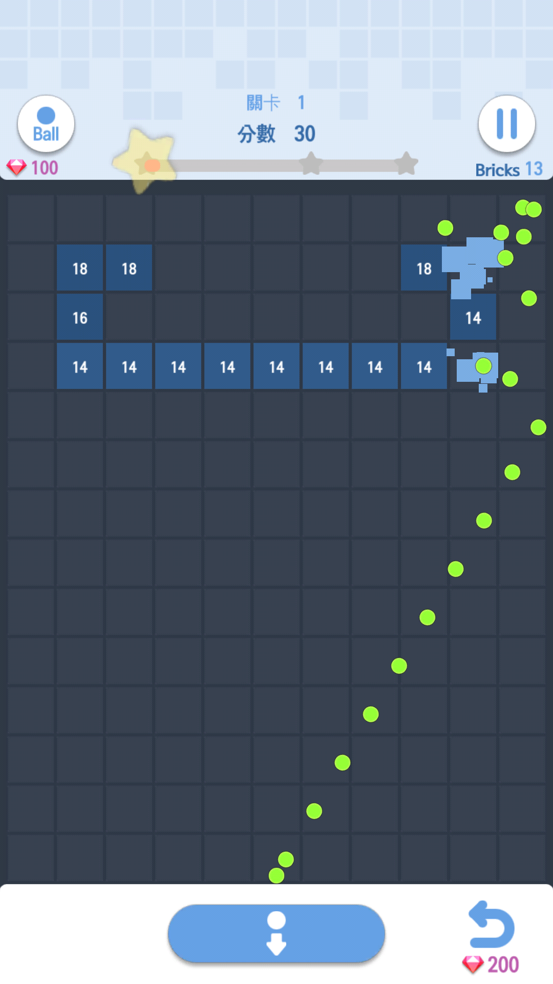������ש�����޵��߰棨Final\nBricks Breaker��1.0.27�ƽ���ͼ2