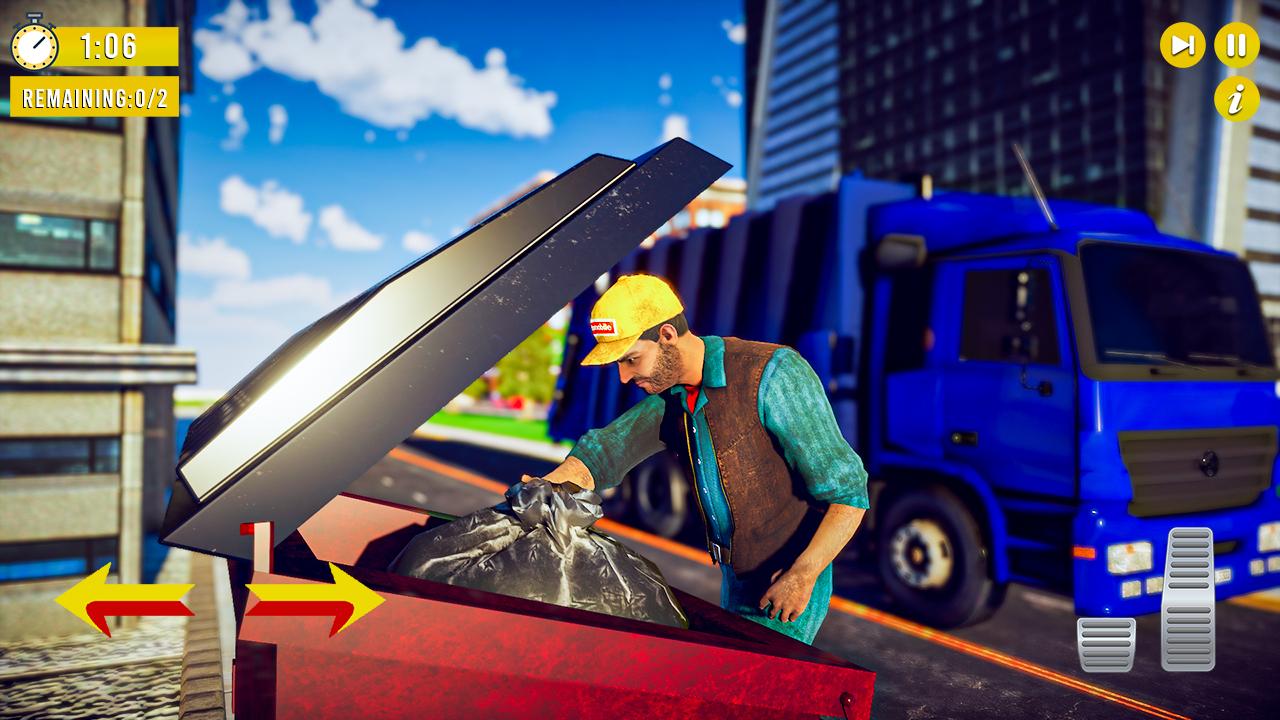Trash Garbage Truck Simulator- Truck Driver Games(��������˾��ģ����������)1.0.0�ֻ����ͼ0