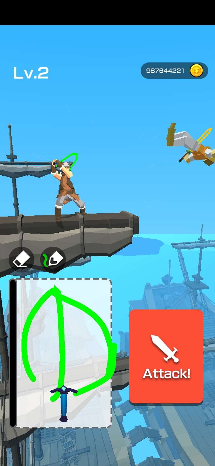 Draw Sword 3D(���ƽ�3D���޽���ƽ��)1.0.1ȫ���߰��ͼ2