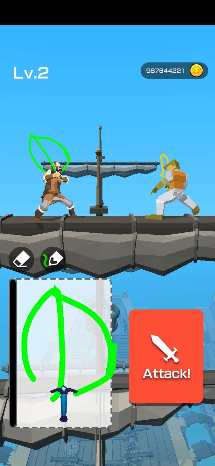 Draw Sword 3D(���ƽ�3D���޽���ƽ��)1.0.1ȫ���߰��ͼ1