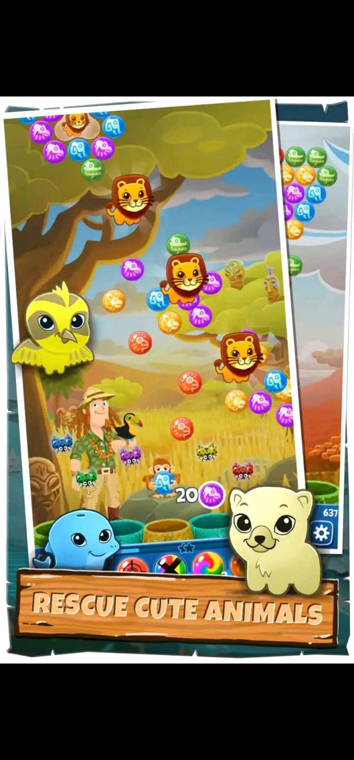 Animal Rescue: Bubble Quest(�����Ԯ����̽�����޽���ƽ��)1.0��׿���ͼ4