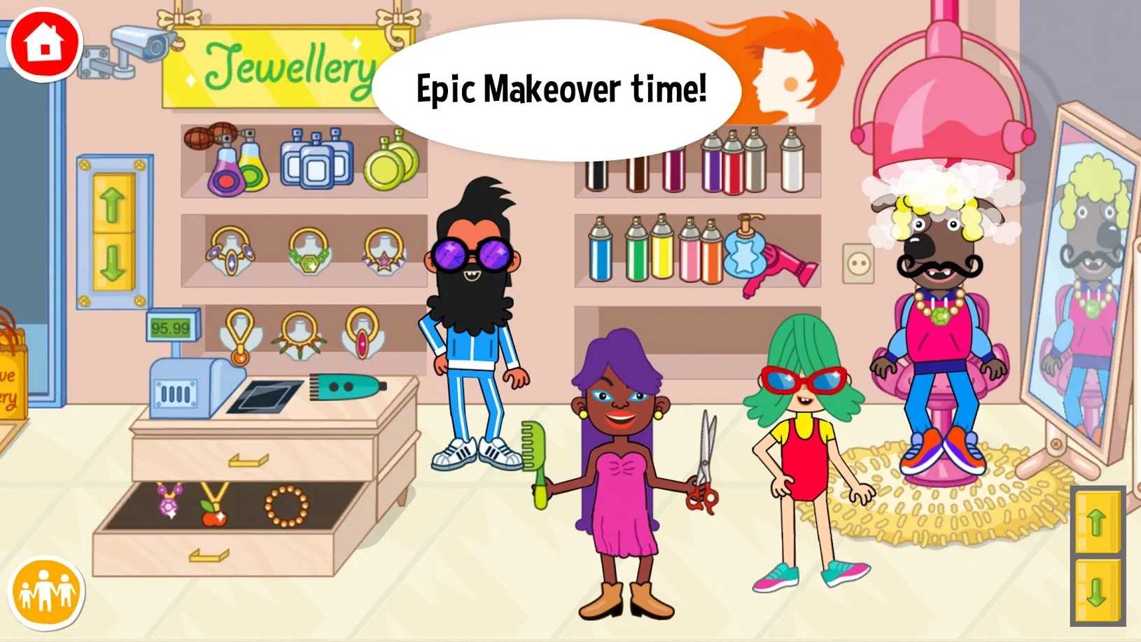 Pepi Super Stores(佩皮超市内购破解版)1.1.27全人物版截图0