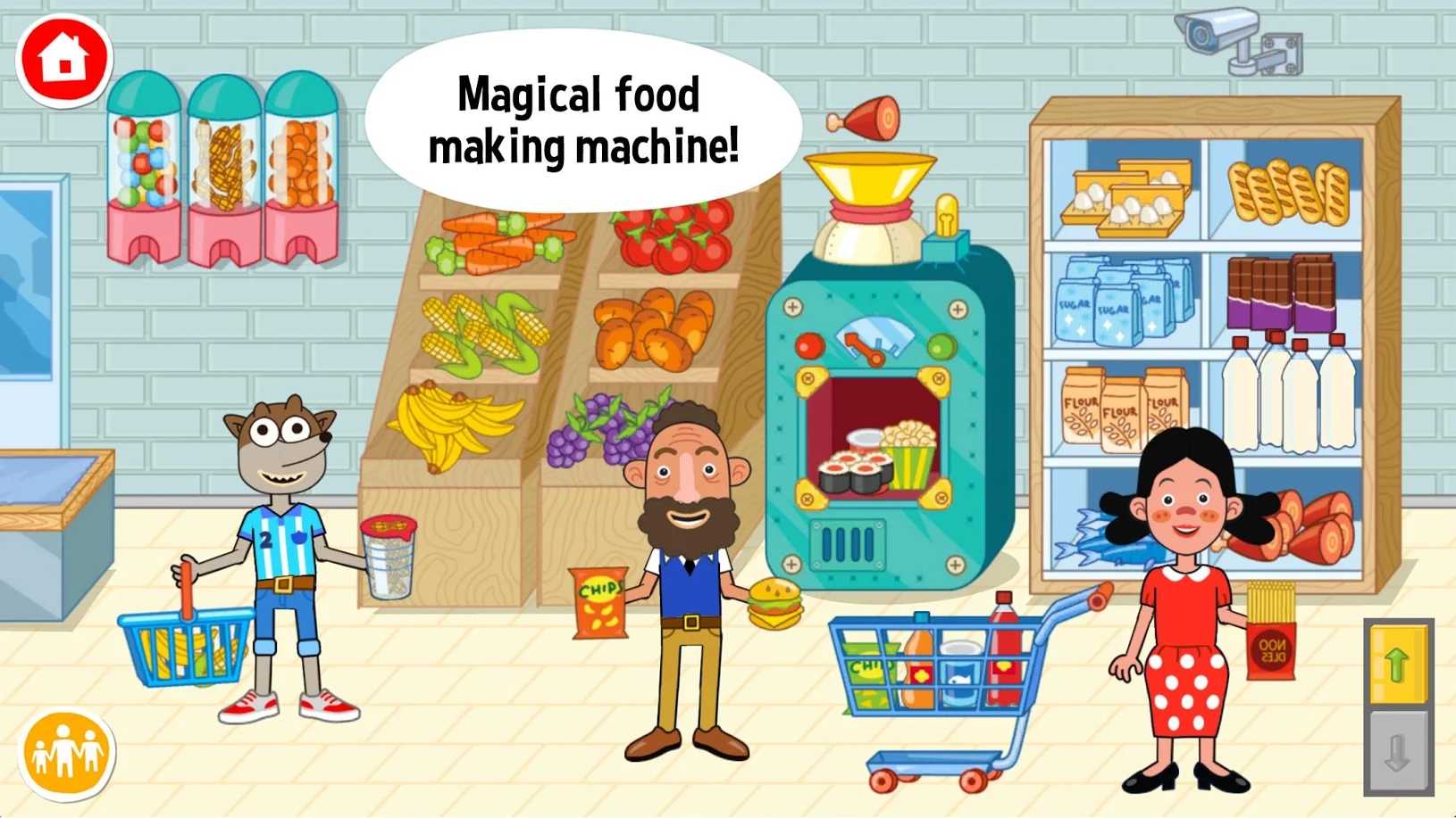 Pepi Super Stores(佩皮超市内购破解版)1.1.27全人物版截图3