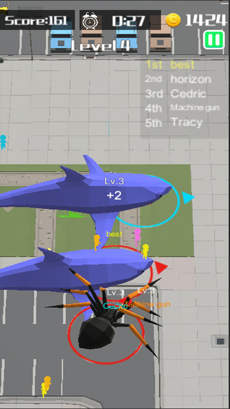 Shark Rampage: Hungry Shark(������������ƽ��)1.0.1���޽�Ұ��ͼ3