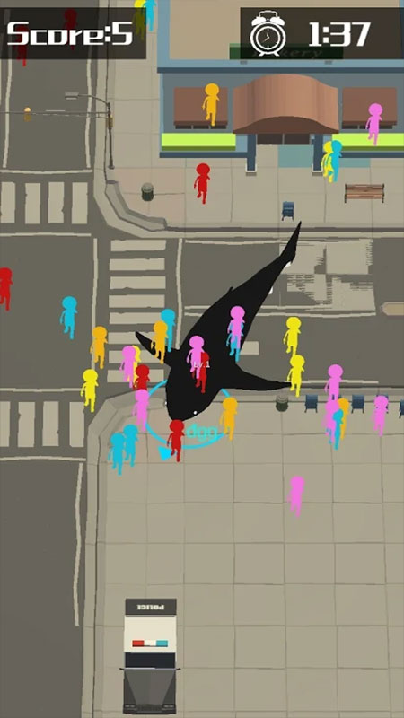 Shark Rampage: Hungry Shark(������������ƽ��)1.0.1���޽�Ұ��ͼ0