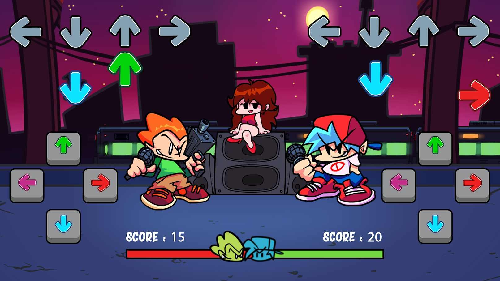 Friday Night Funkin(��ɫ������֮ҹ�ն���ʿģ��)0.2.7��׿���ͼ1