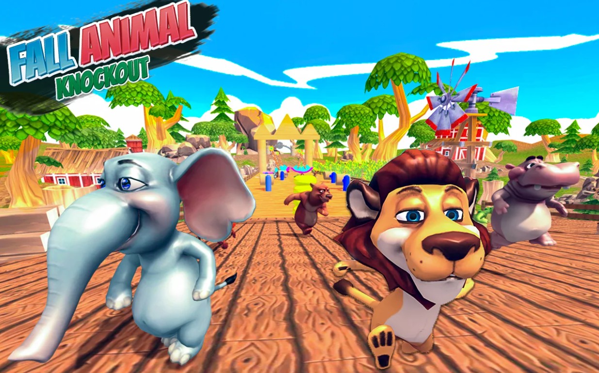 Fall Animals Knockout Racing Mania 3D(�＾������̭������3D����)1.1��׿���ͼ2