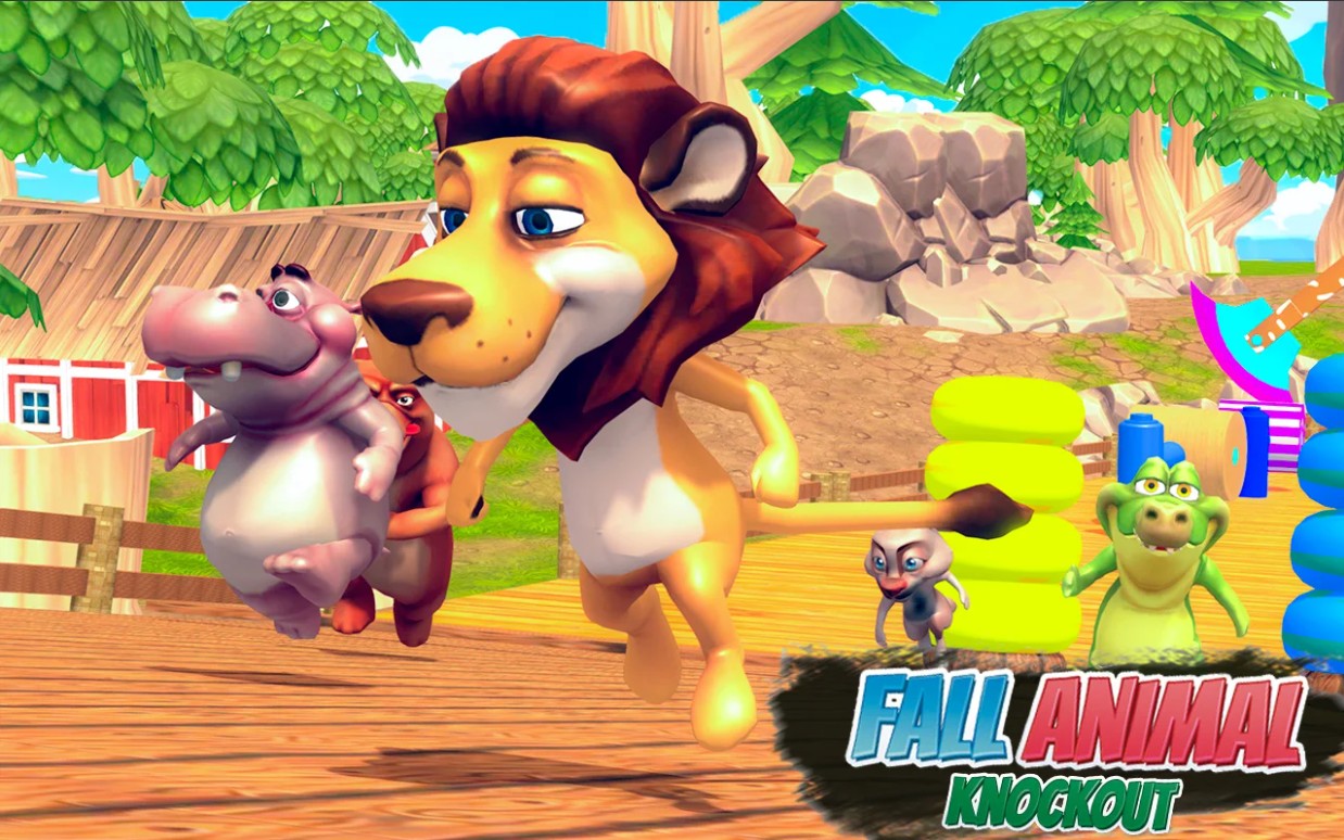 Fall Animals Knockout Racing Mania 3D(�＾������̭������3D����)1.1��׿���ͼ0