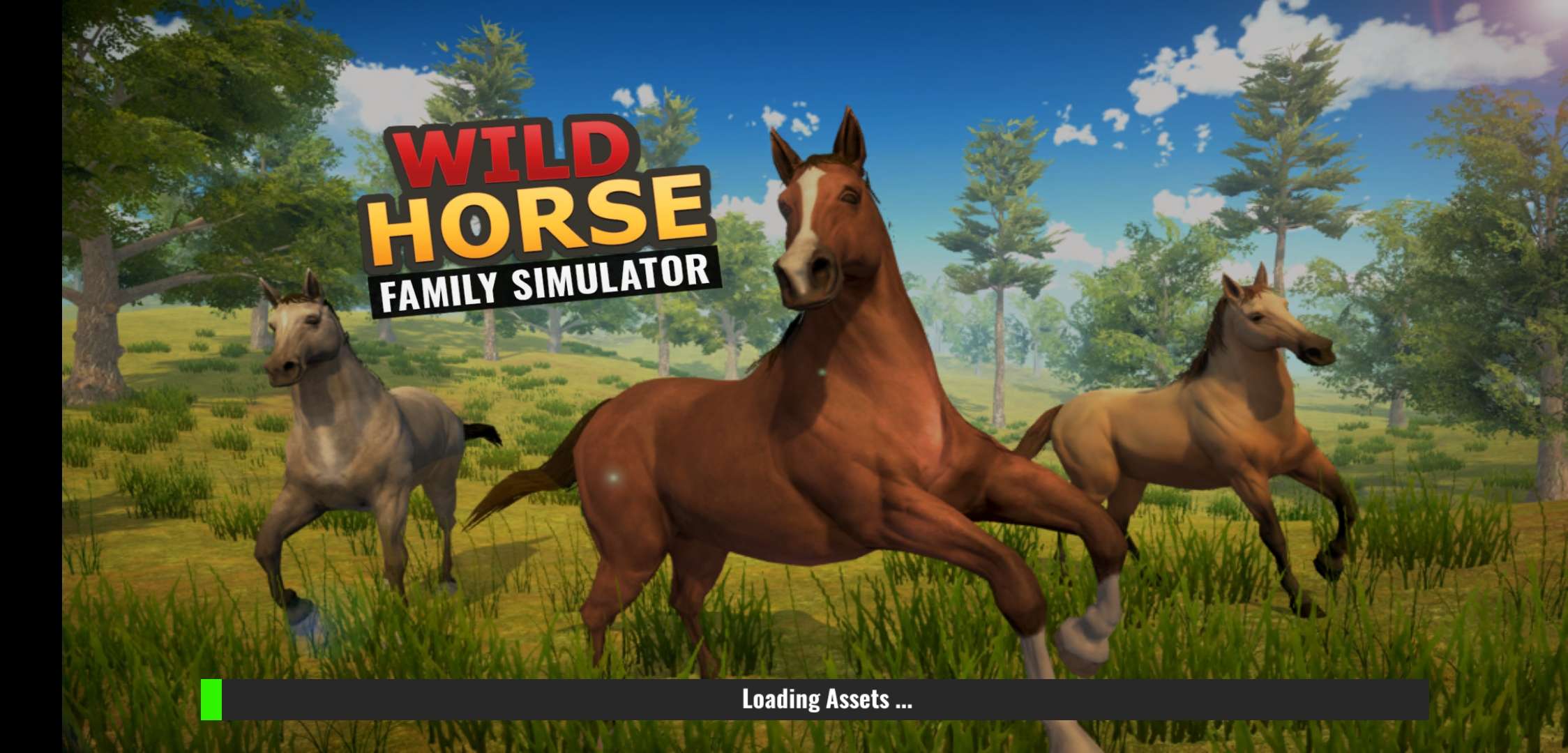 Wild Horse Family Simulator(Ұ����ͥģ�������޽�Ұ�)1.1.13��׿���ͼ0
