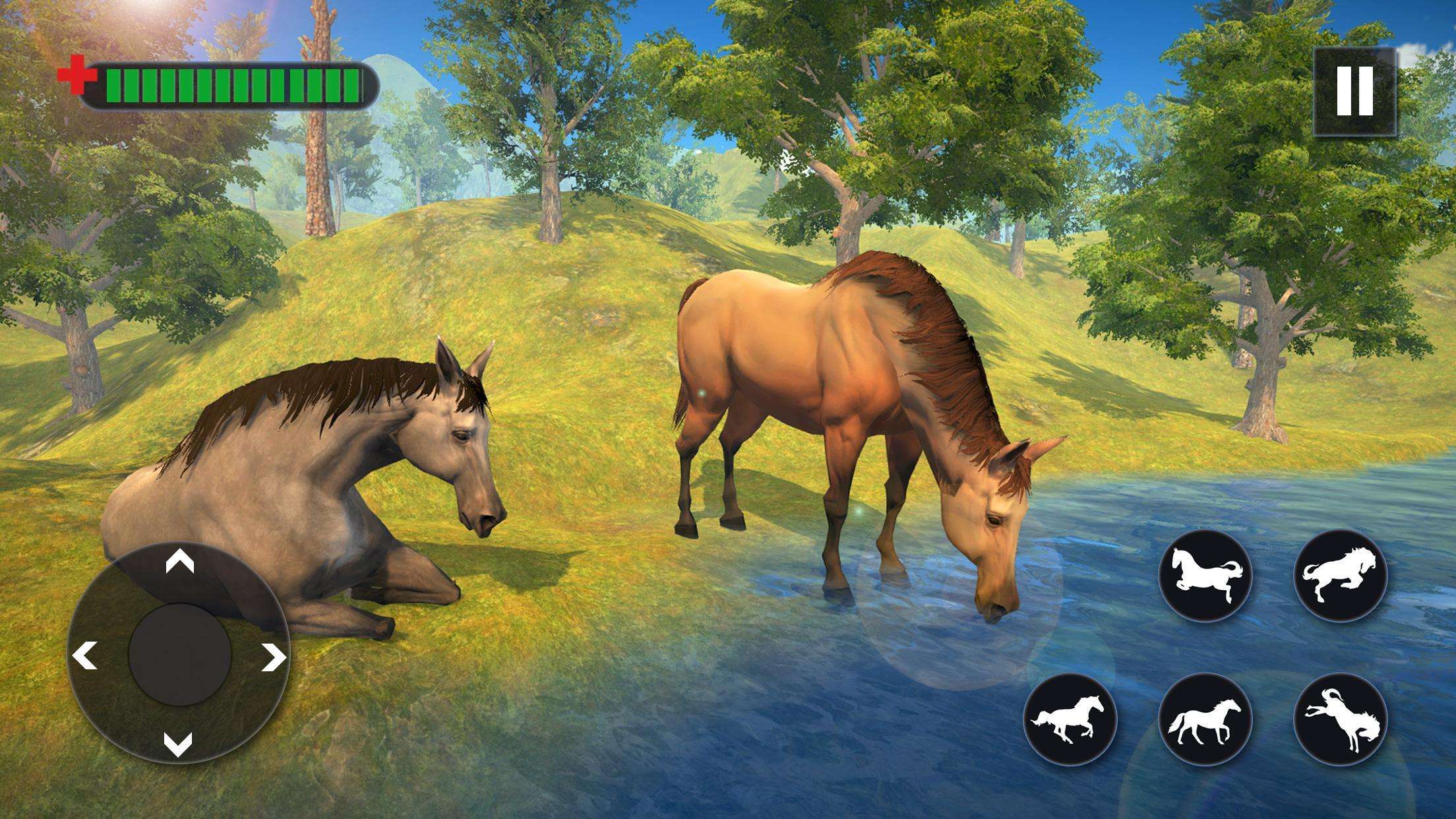 Wild Horse Family Simulator(Ұ����ͥģ�������޽�Ұ�)1.1.13��׿���ͼ2