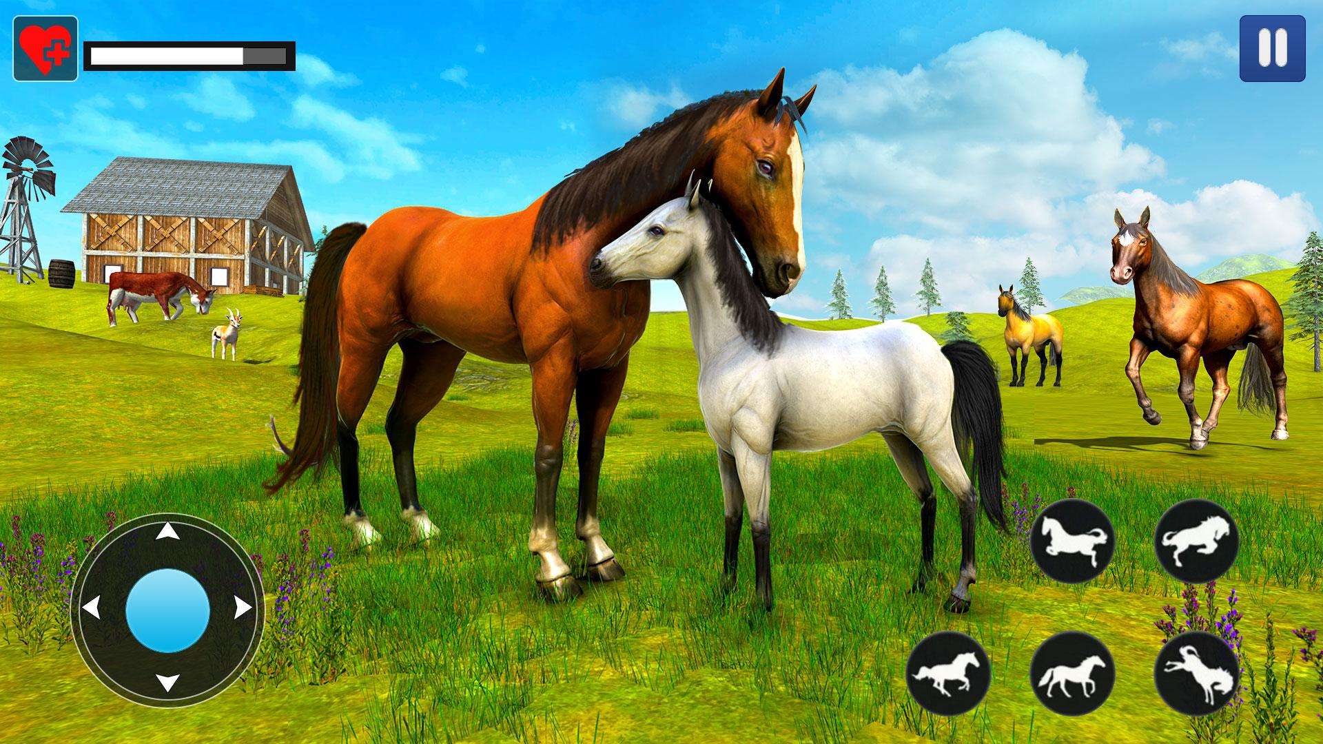 Wild Horse Family Simulator(Ұ����ͥģ�������޽�Ұ�)1.1.13��׿���ͼ1