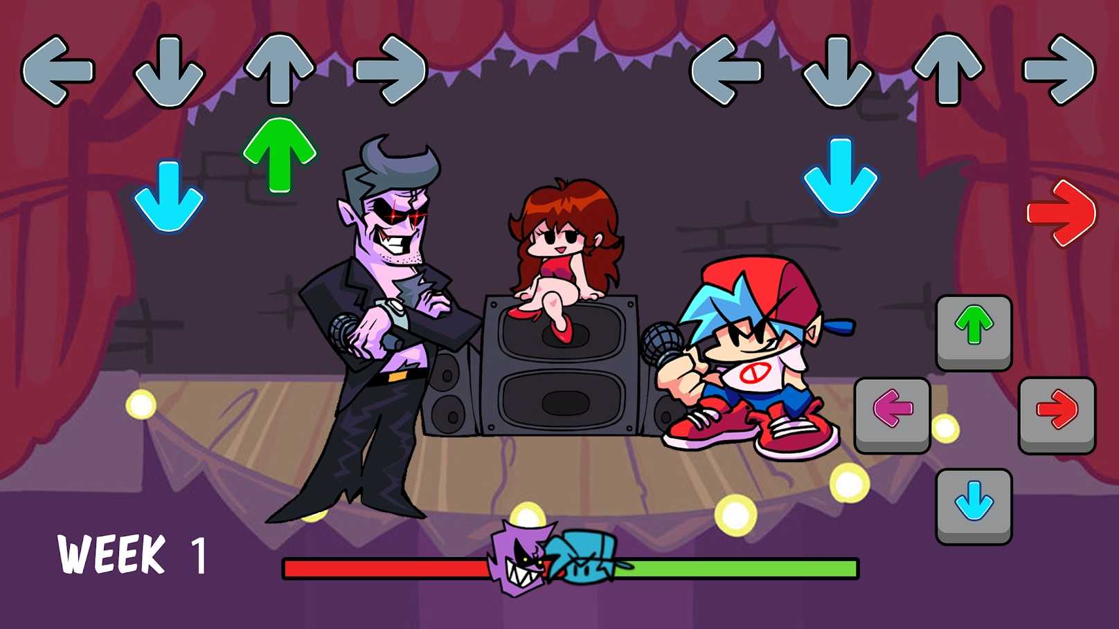 Friday Night Funkin(��ɫ������֮ҹ�豭ͷģ��)0.2.7��׿���ͼ1