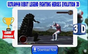 Ultrafighter : Ribut Legend Fighting Heroes Evolution 3D(超级战士3d传奇战斗英雄最新版)截图1