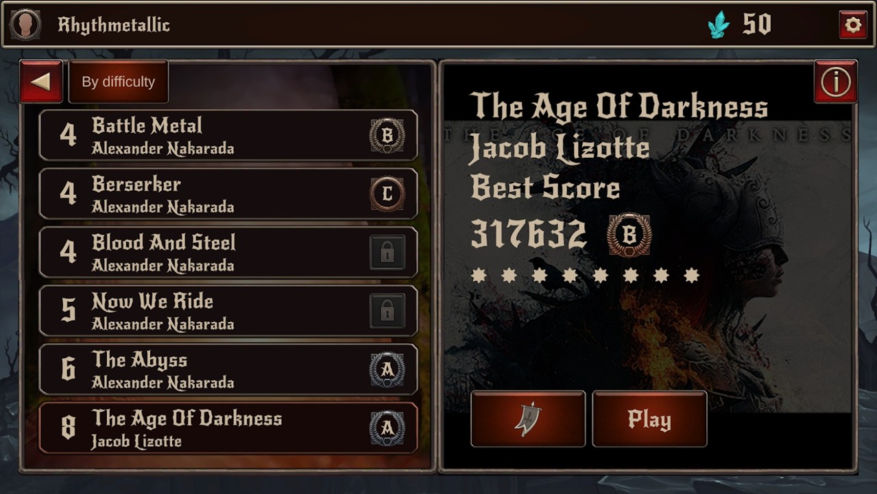 Rhythmetallic(������ؽ���С��Ϸ)1.7��׿���ͼ2