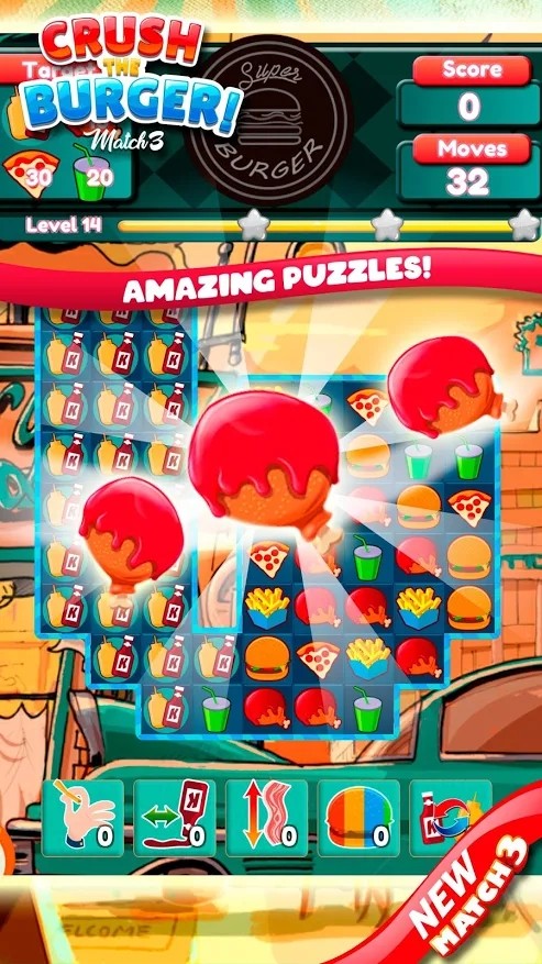 Crush the Burger(���麺��������������)1.8��׿���ͼ1