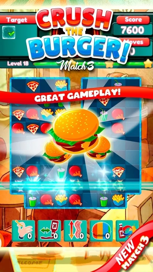 Crush the Burger(���麺��������������)1.8��׿���ͼ5