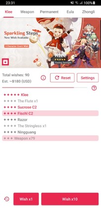Genshin Wish Simulator(ԭ��鿨ģ����app�ֻ���)��ͼ0