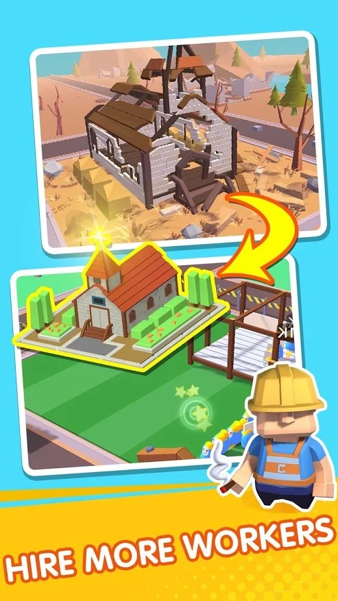 Idle Garbage Recycle-City Rebuilder(�����������ճ���������Ϸ)1.1.6��׿���ͼ1