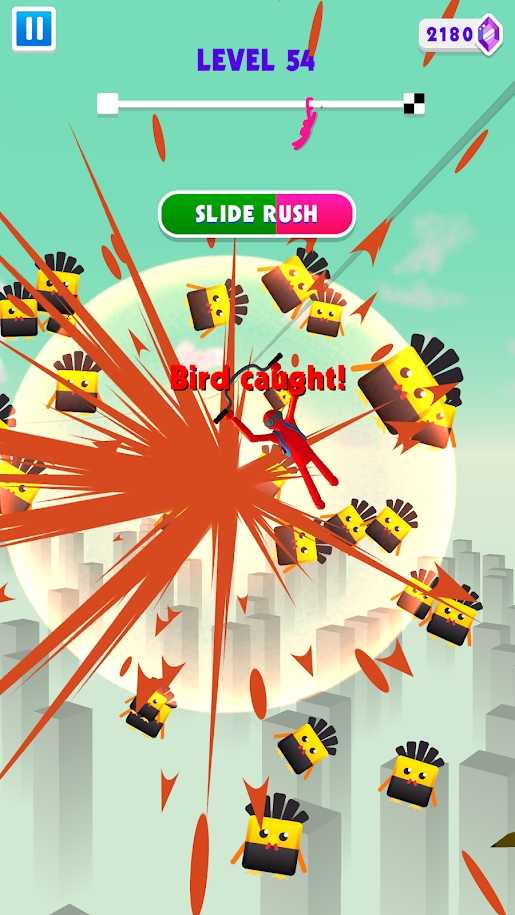 快乐滑索无限钻石版2.008破解版截图4