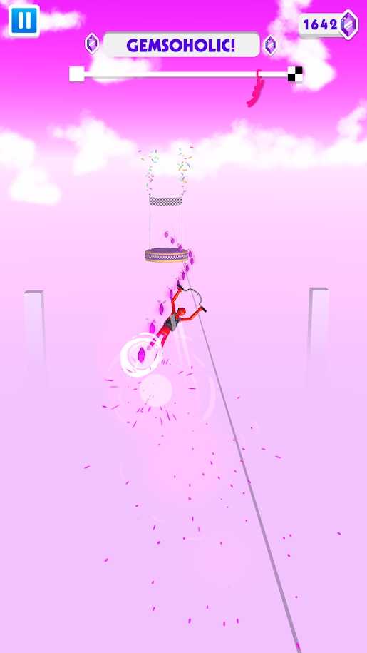 快乐滑索无限钻石版2.008破解版截图2