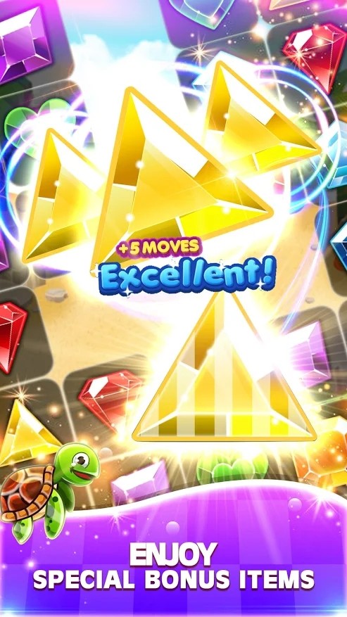 宝石岛爆炸官方版(Jewel Island Blast - Match 3 Puzzle)1.6安卓版截图3