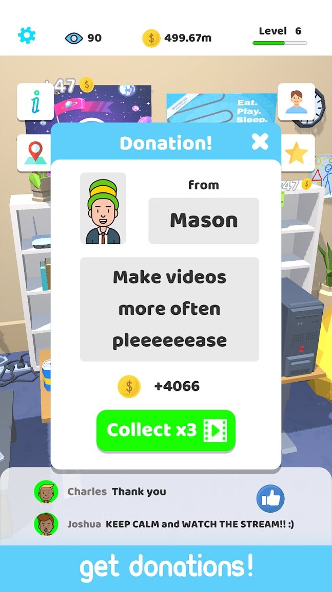 Idle Streamer(������ý�����޽�Ǯ��)1.39���°��ͼ3